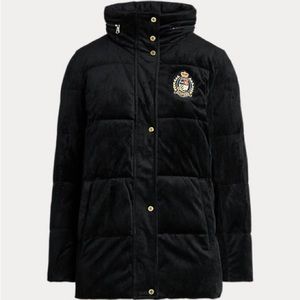 $250 Ralph Lauren Velvet Puffer Coat